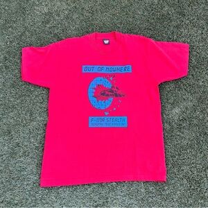 Vintage Area 51 F 117A stealth fighter shirt